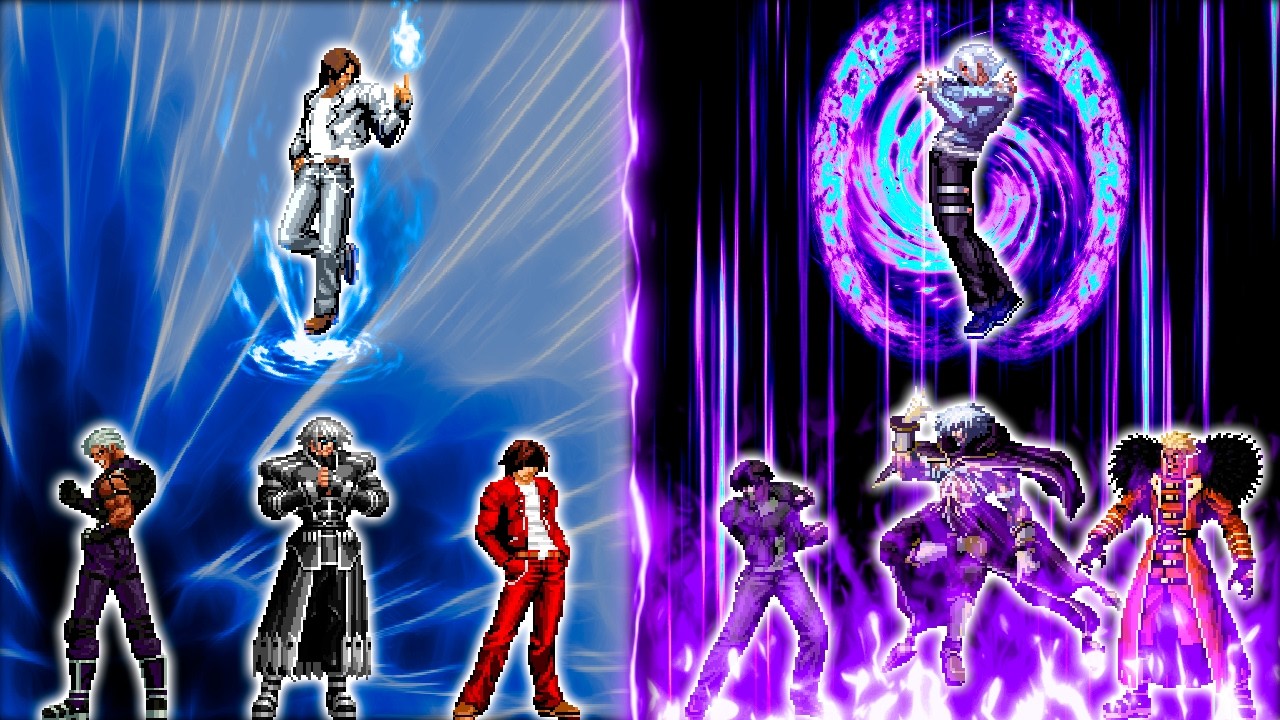 KOF MUGEN Mr Kyo Team vs Kychiel Team