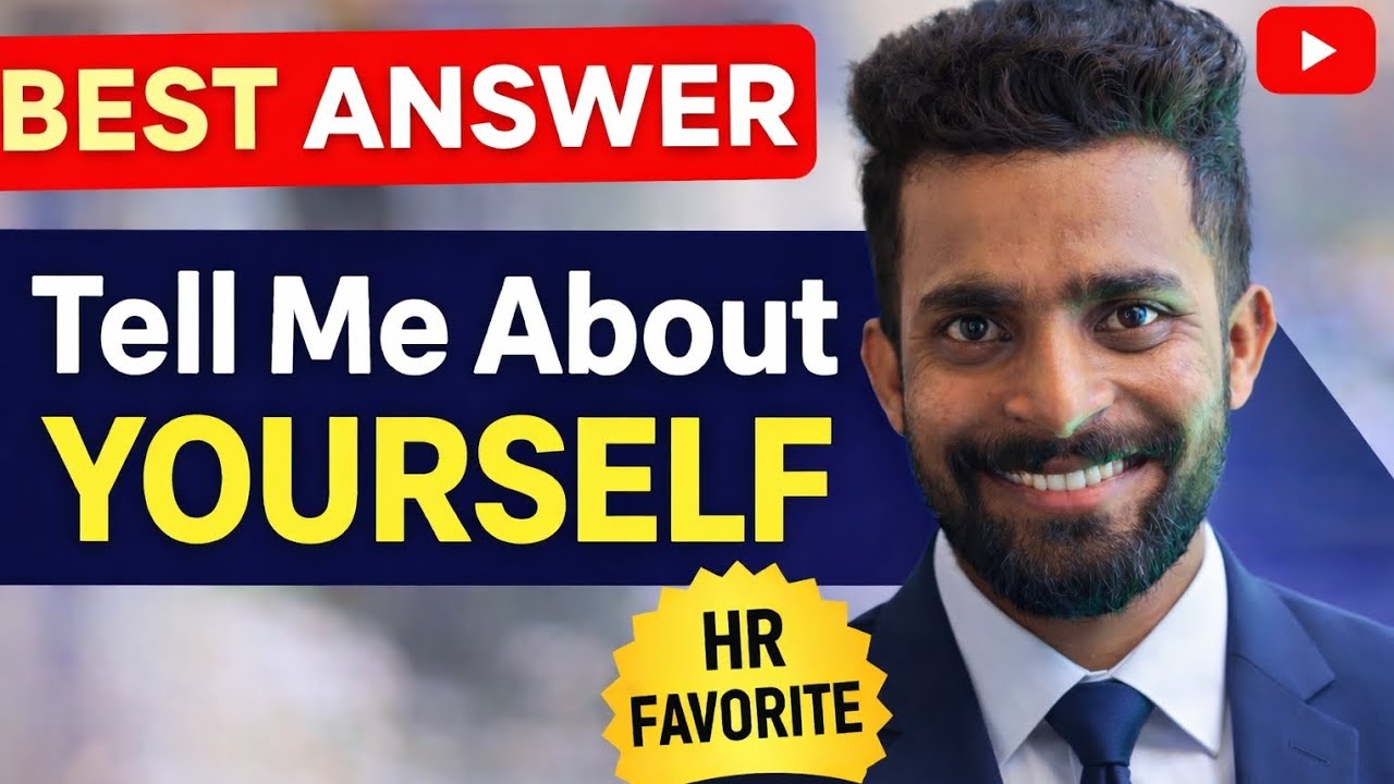 &ldquo;How to Answer &lsquo;Tell Me About Yourself&rsquo; in Interview | Best Sample Answer&rdquo; #tellmeaboutyourself