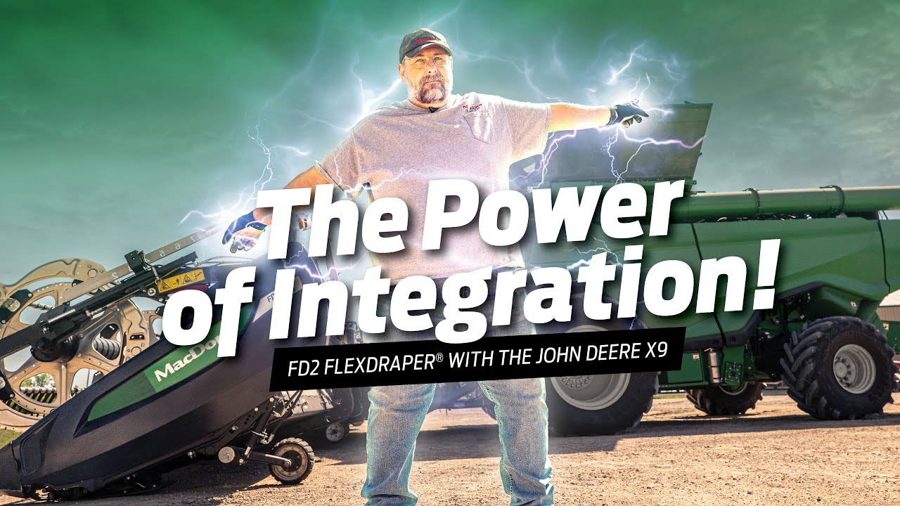 MacDon How To - FD2 FlexDraper® Header Integration with a John Deere X9