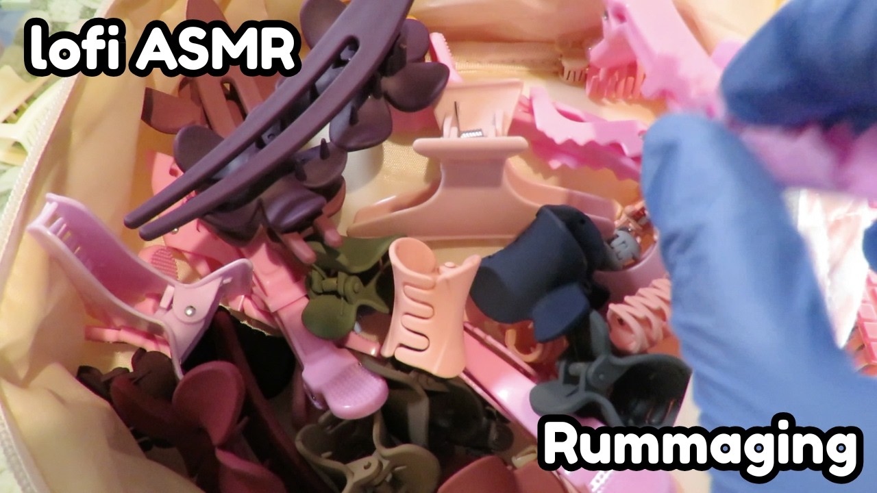 ASMR Hair Clips Rummage