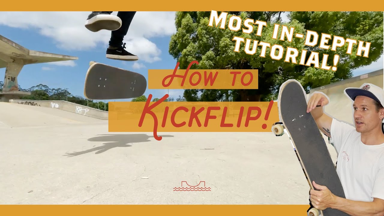 The most in-depth, super detailed Kickflip tutorial ever! – Ultimate Skate Basics Trick Tip