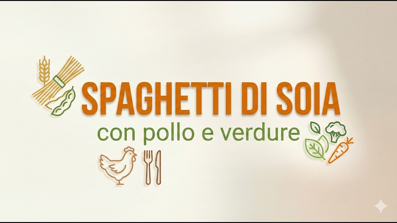 Spaghetti di Soia con Pollo e Verdure: Ricetta Cinese Facile e Veloce!