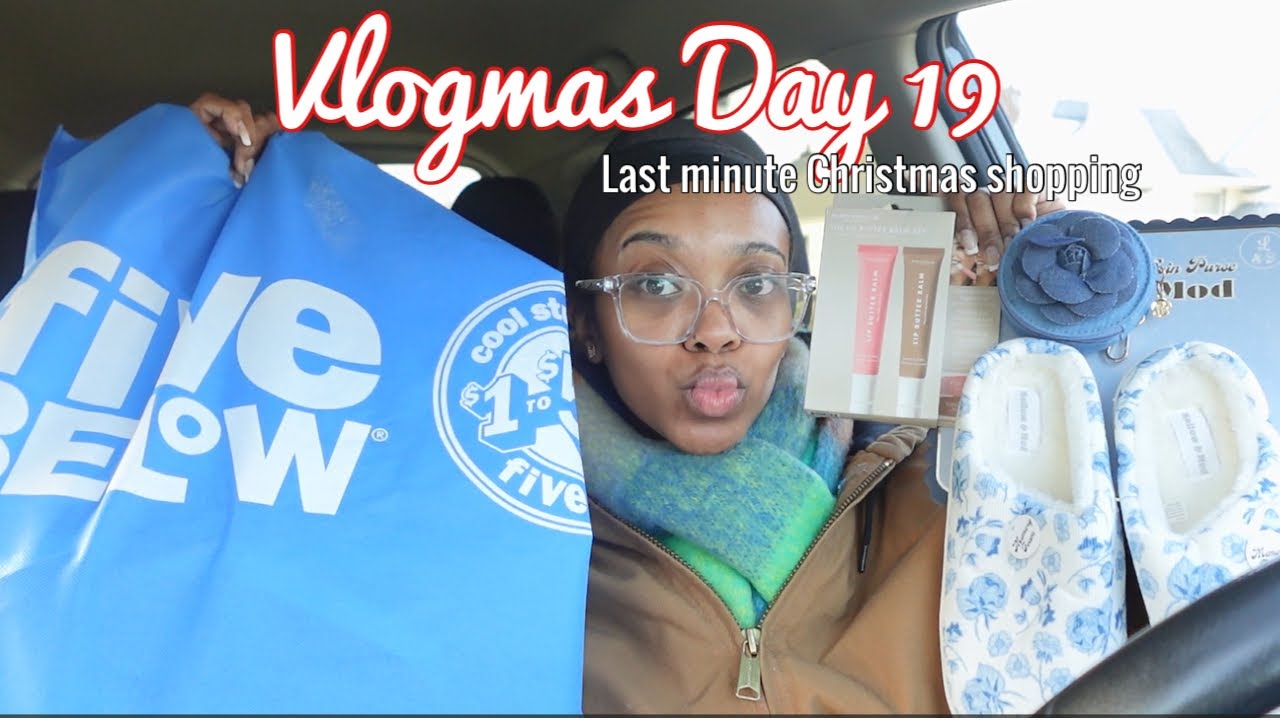 Vlogmas Day 19|Come Last Minute Christmas Shopping w/ Me *OVERSTIMULATED