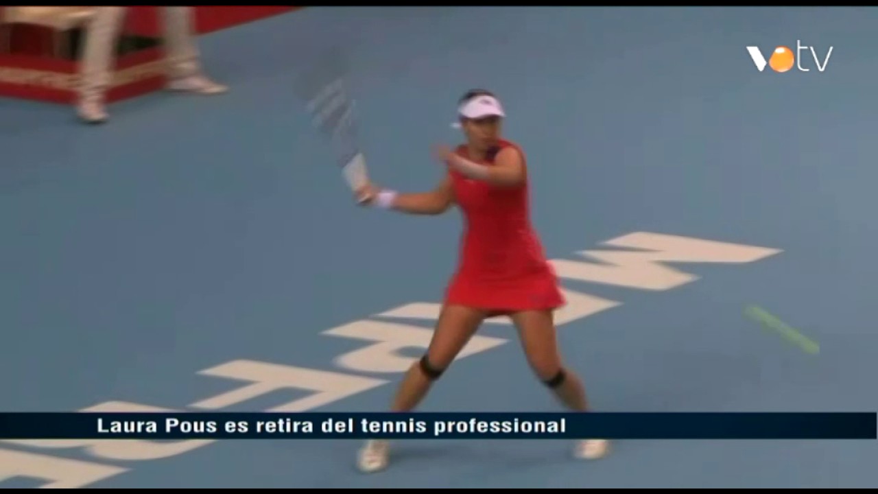 VOTV - Laura Pous es retira del tennis professional