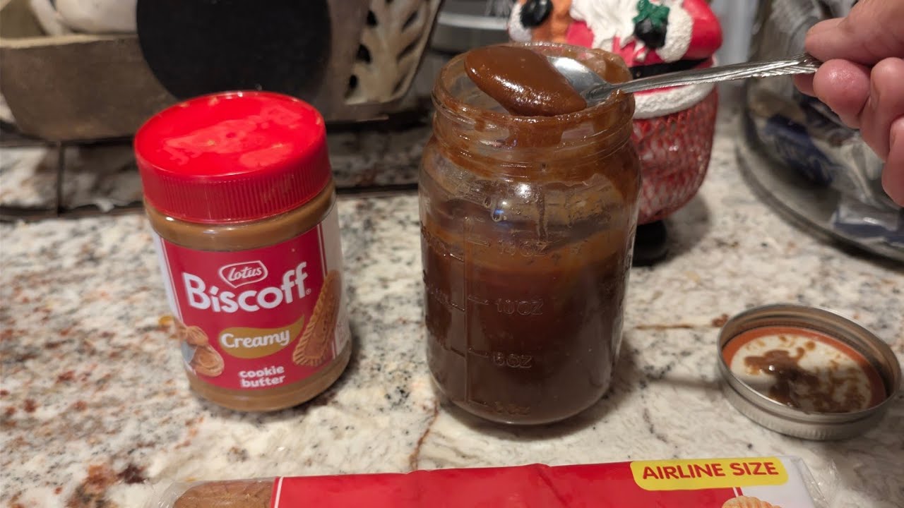 Homemade Biscoff Butter 