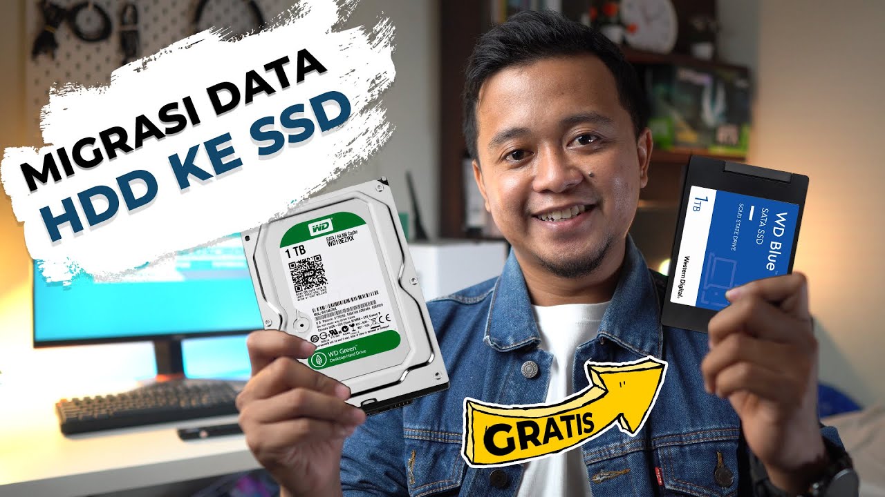 Cara Migrasi OS dari HDD ke SSD Tanpa Harus Install ulang