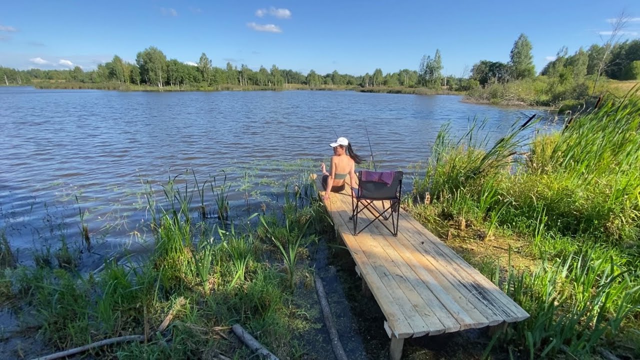 Макары, платный водоём в Витебской области. Разведали новые места.