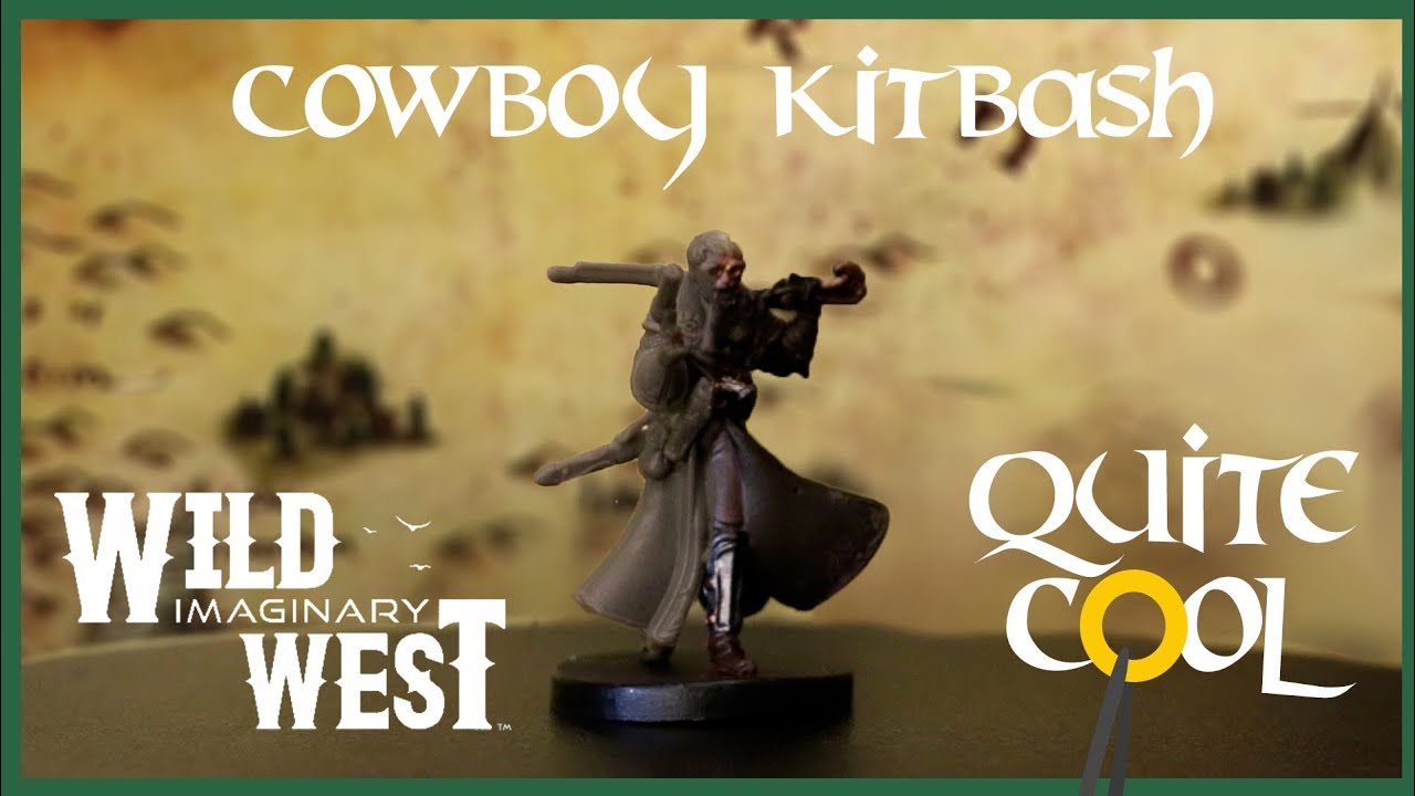 Making A Cowboy Monster Hunter | Wild Imaginary West | TTRPG Miniature Conversion Kitbash