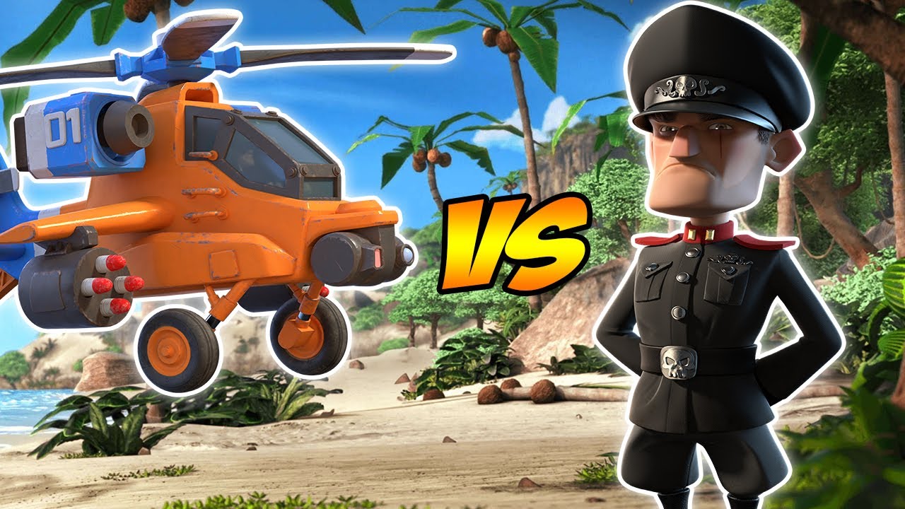 Full Hélicoptères vs Hammerman ! ( Boom Beach )