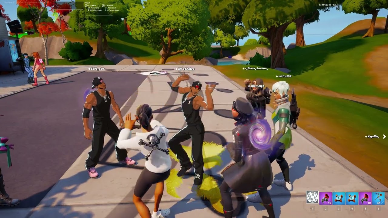 Playing Pr and Klexi with Fayzen(aKa_neige) he got all emotes