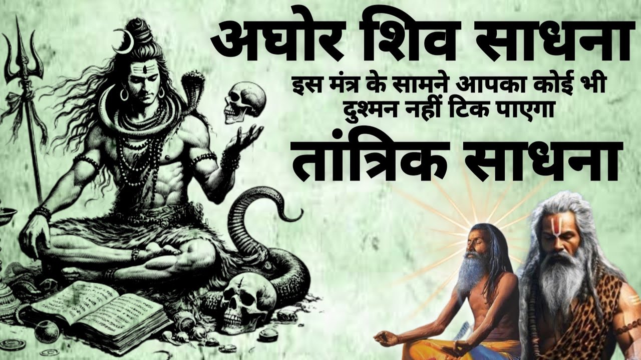 Aghor Shiv Tantra Sadhna | अघोर शिव साधना |#tantrasadhna