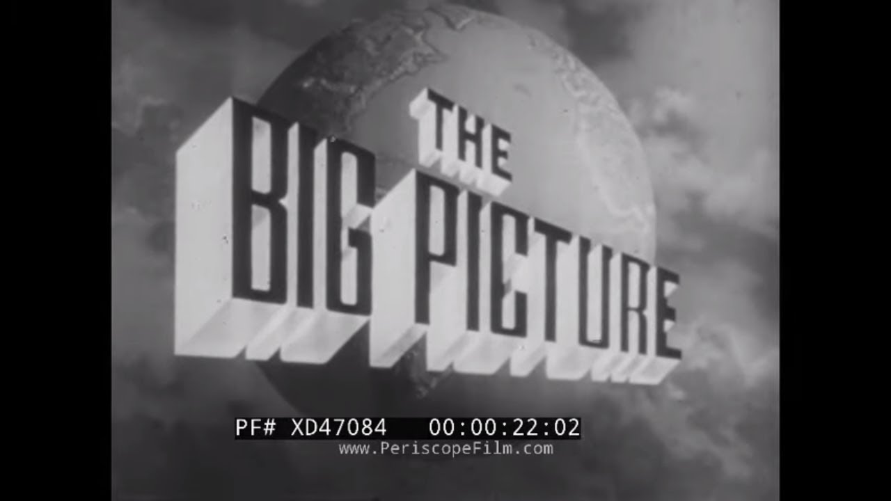 1950S “THE BIG PICTURE” REPORT ON USE OF TELEVISION BY U.S. ARMY SIGNAL CORPS    RCA TV  XD48084