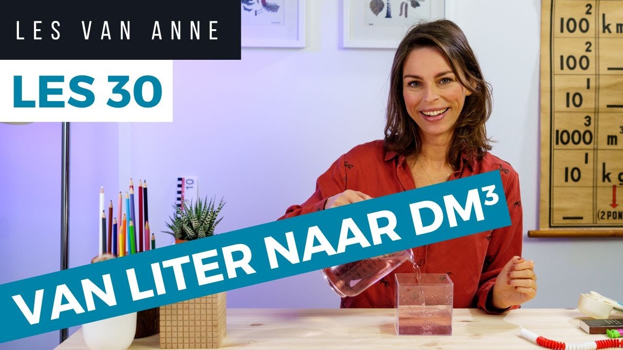 Van liter naar dm³ - Inhoudsmaten groep 6, 7 en 8