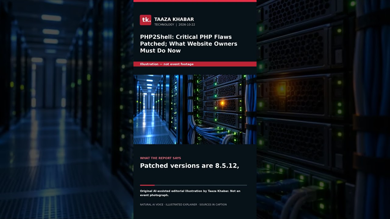 PHP2Shell: Critical PHP Flaws Patched; What Website Owners Must Do Now