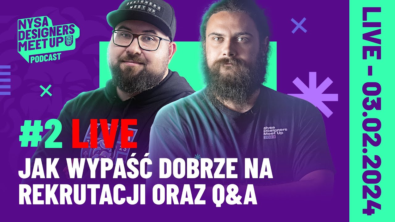 LIVE #2 - Jak wypaść dobrze na rekrutacji oraz (Q&A)