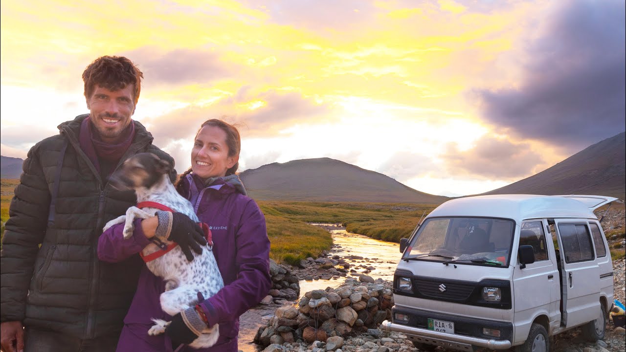 Deosai National Park camping in Suzuki Bolan