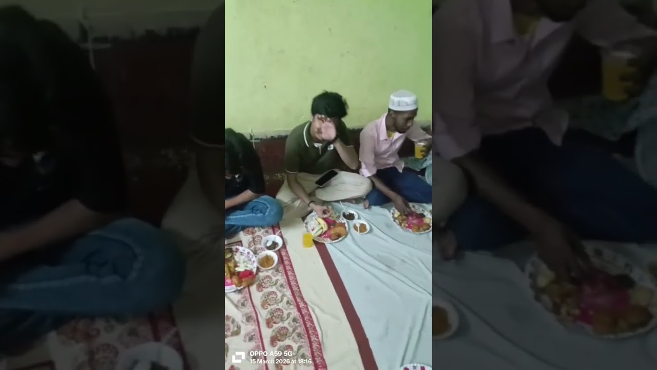 25 Ramzan Munawwar bhai ke ghar mein iftar ki dawat Anjuman e sabhi e paiyambar Birju Nala 🤲☝️🤲🇮🇳🇮🇳