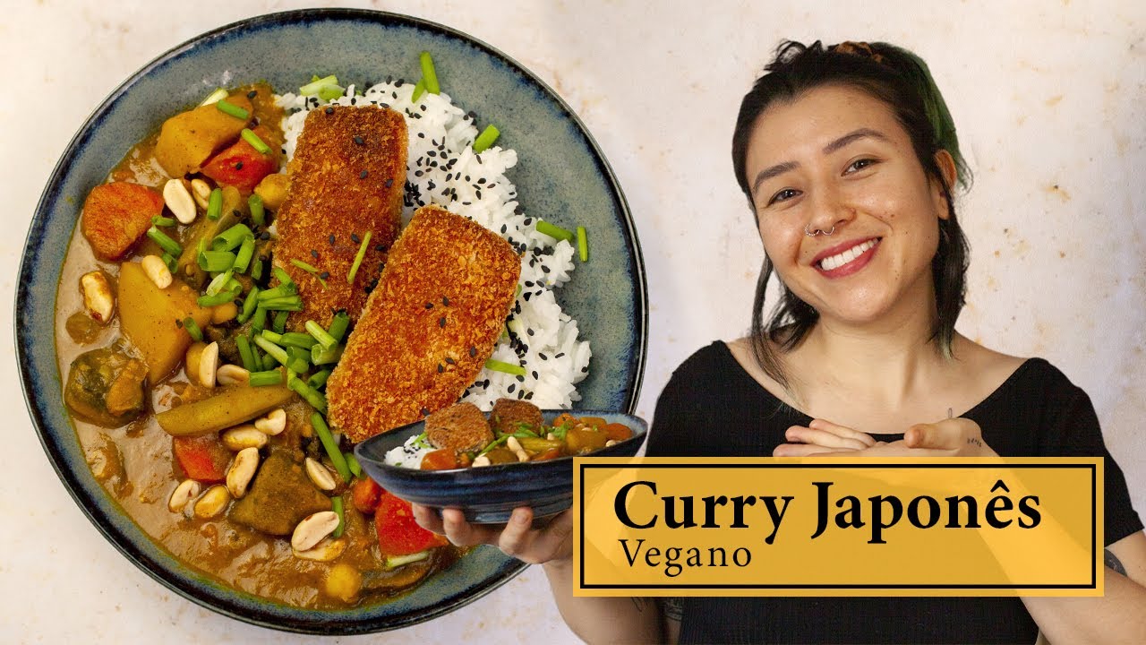Karê Vegano 🥰 A MELHOR RECEITA VEGAN PARA DIAS FRIOS | Como Fazer Curry Japonês Vegan