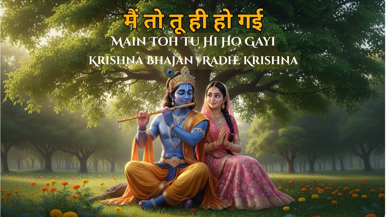 Soulful Radha Krishna Bhajan 🌸| Main Toh Tu Hi Ho Gayi (मैं तो तू ही हो गई) | Krishna Bhakti Song 🎶
