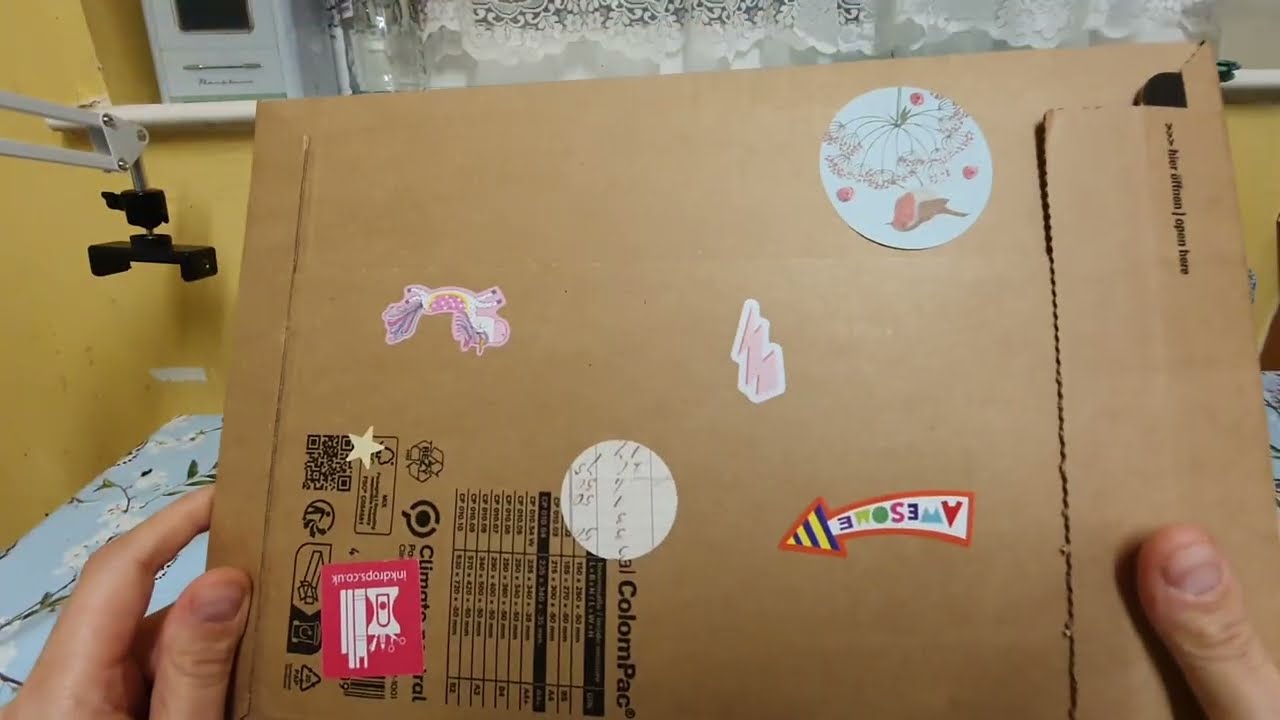 Inkdrops Stationery Subscription Box December 2023 Un boxing.