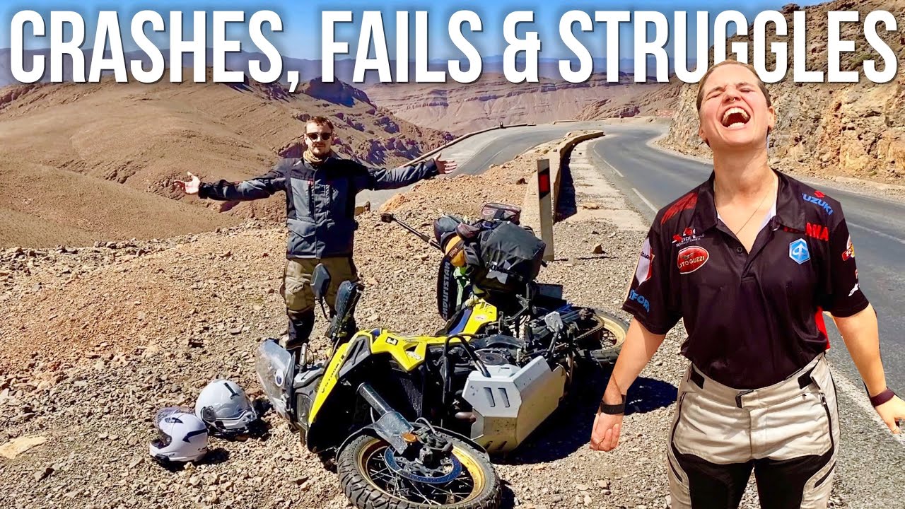 Crashes, Fails & Struggles! Motorcycle Around the World