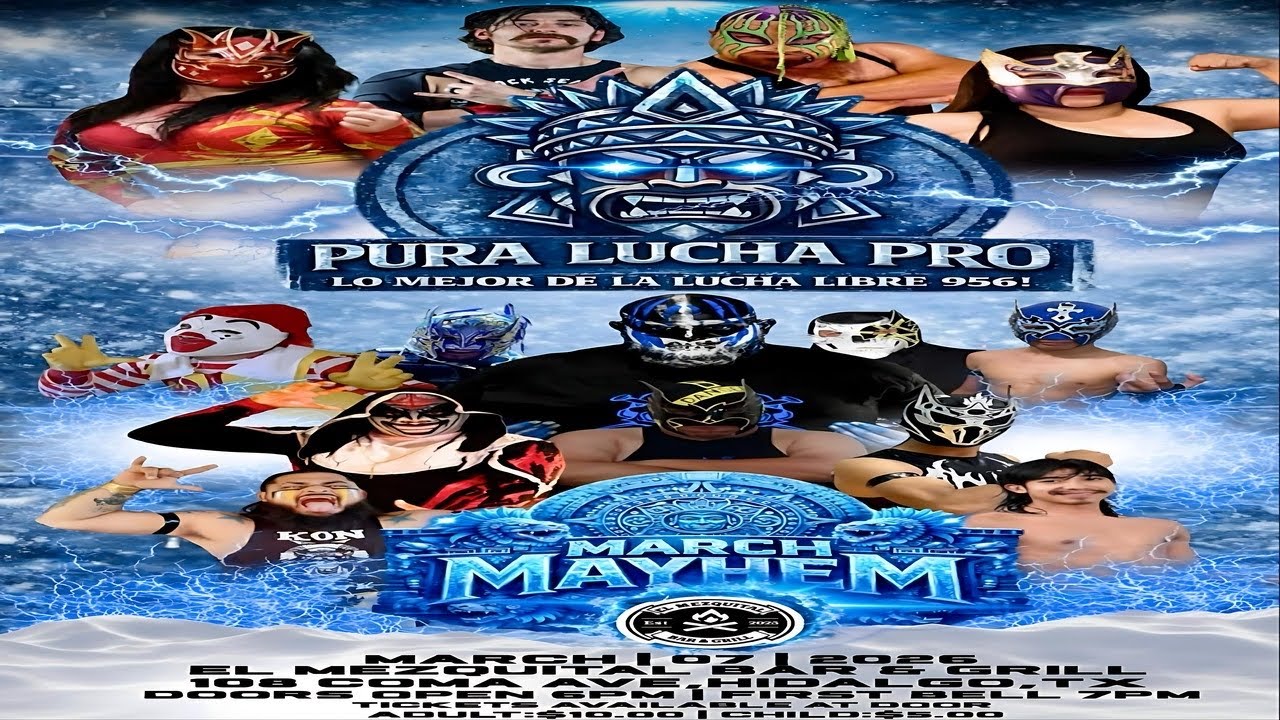 Pura Lucha Pro Jc Jorobado Ronal vs Imperio (March 7, 2026) (No poseo los derechos de la música)