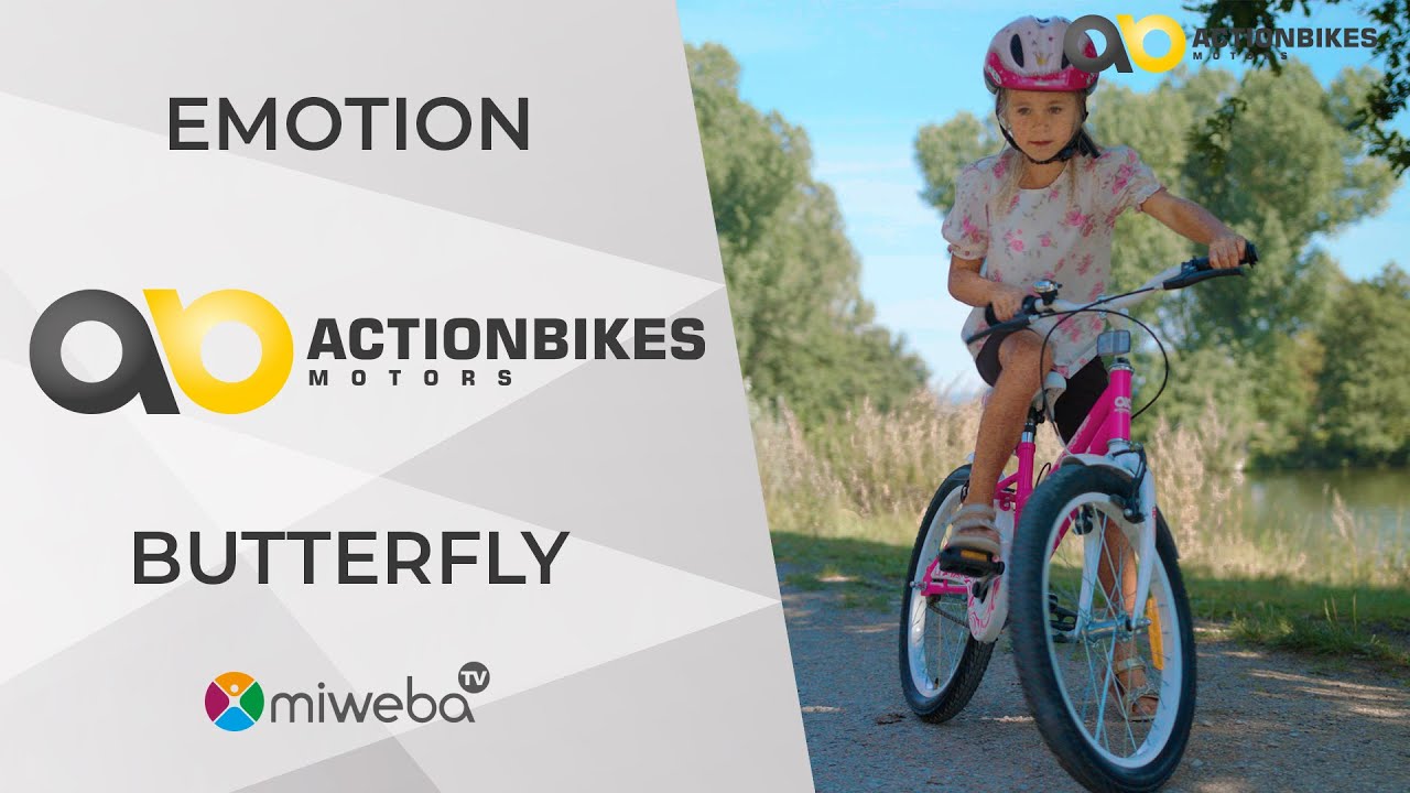 Emotion 🎬 Kinderfahrrad Tritt in die Pedale! 📷 Butterfly - Deutsch