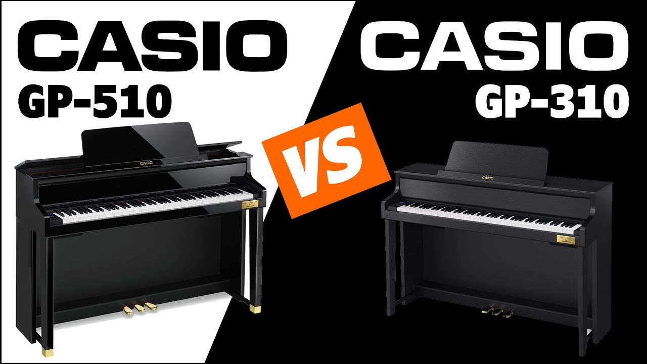 Casio Grand Hybrid Piano Comparison GP310 vs GP510 - The differences explained