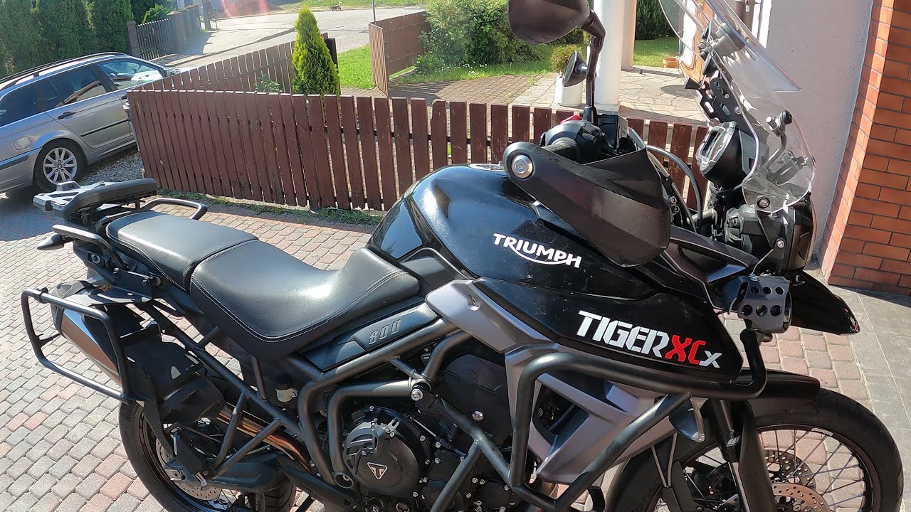 Triumph Tigier 800 - serwis silnika i zawieszenia