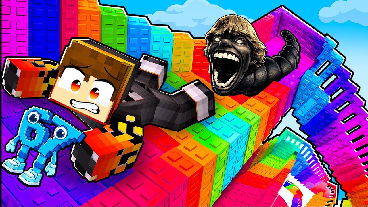 Climbing Worm Tower to Save BRAINROTS in Roblox!