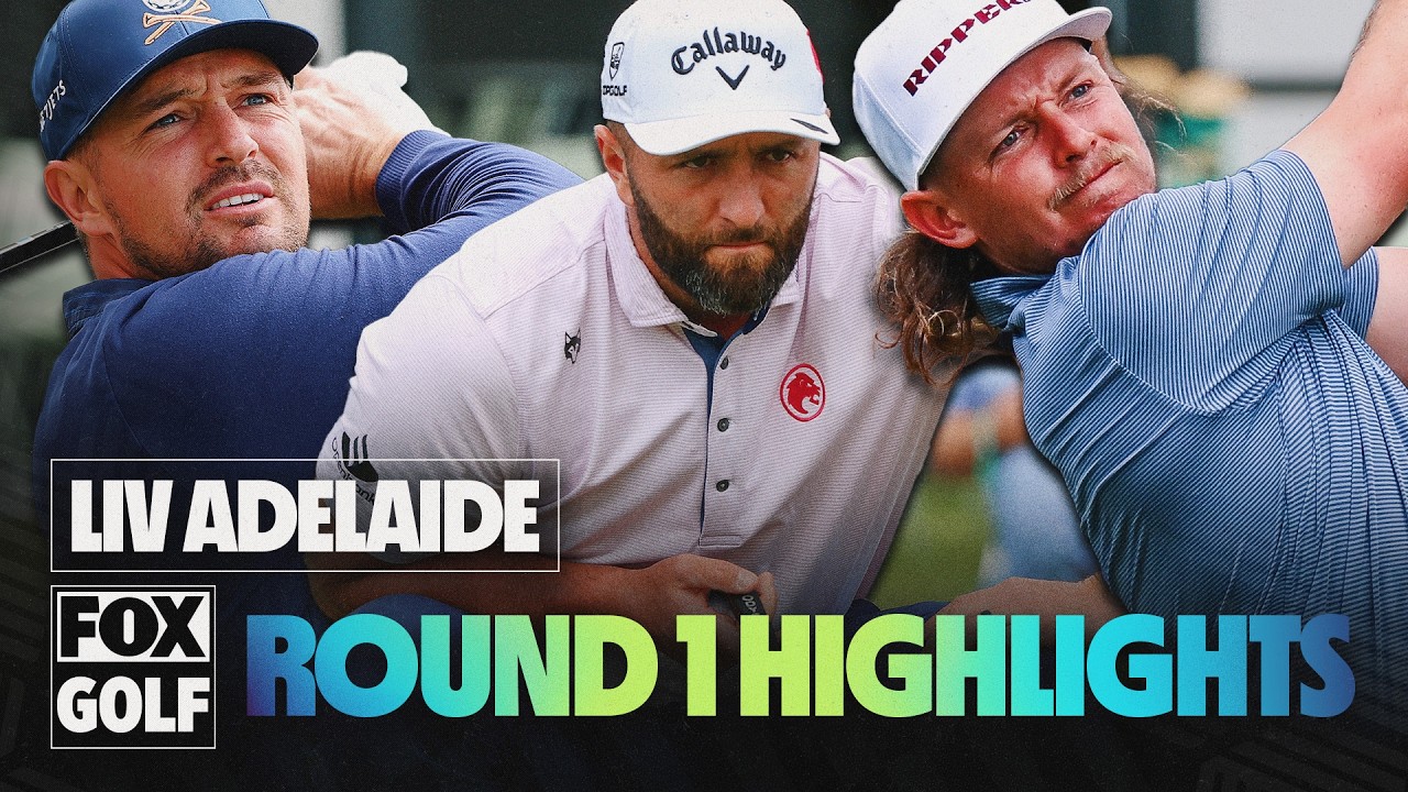 LIV Golf Adelaide: Full First Round Highlights ⛳️ Golf on FOX