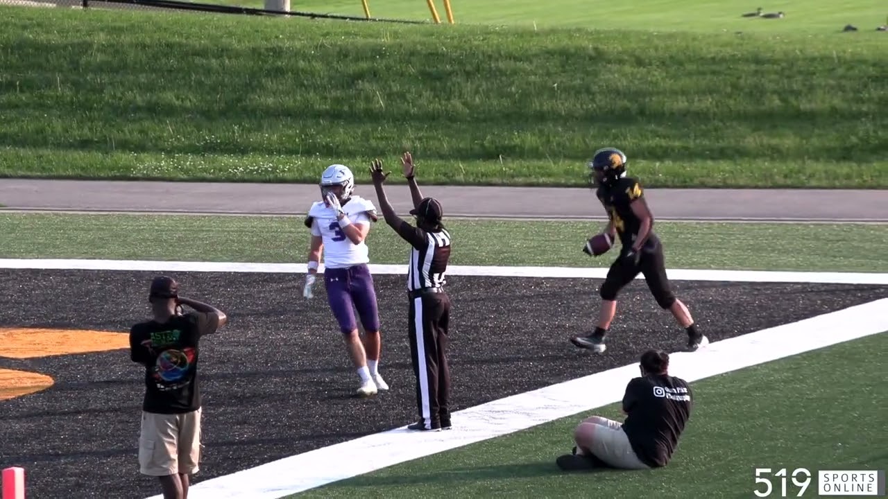 OSFL Football (Under 18) - London Jr. Mustangs vs Waterloo Jr. Warriors