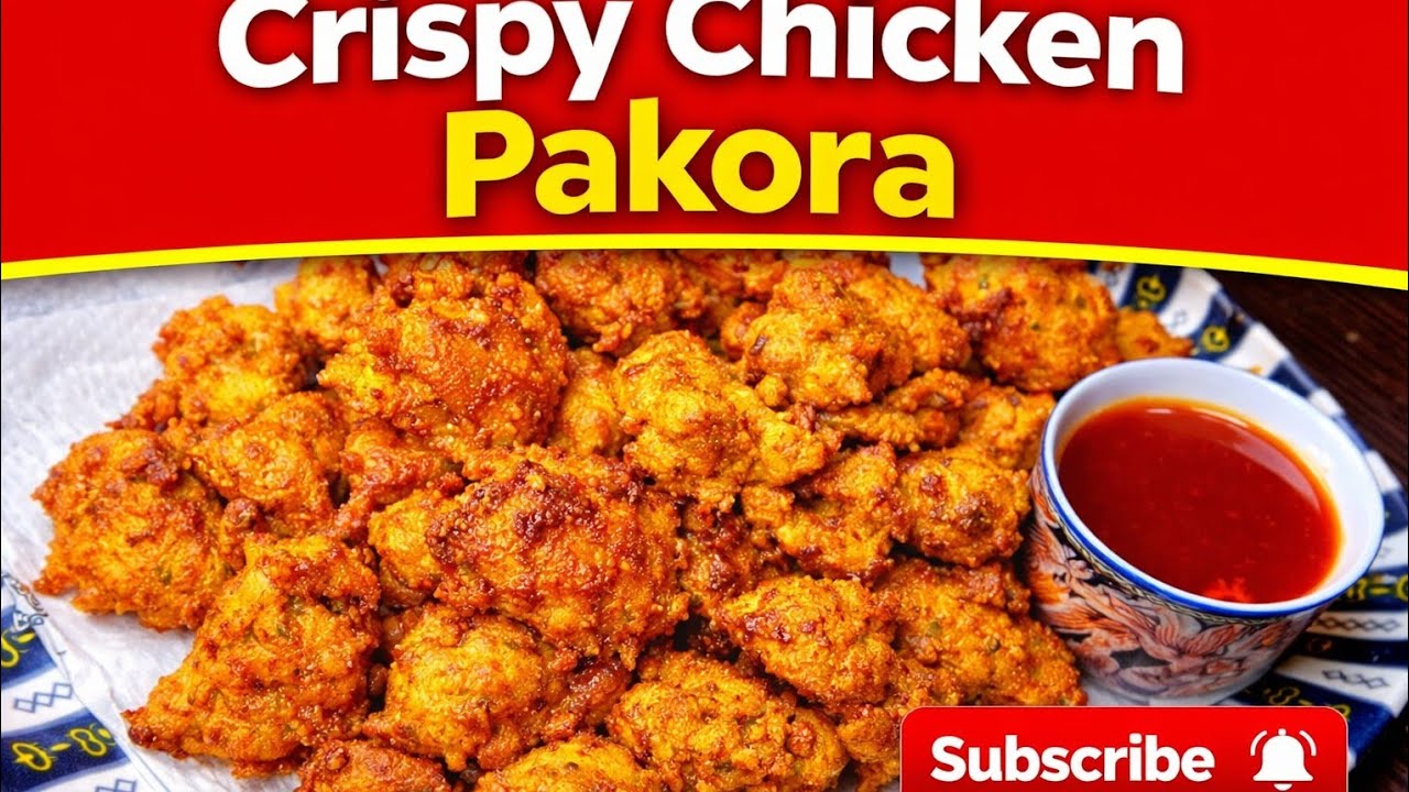 Crispy Chicken Pakora Recipe| Iftar Special Recipe| yummy And Delicious Recipe 