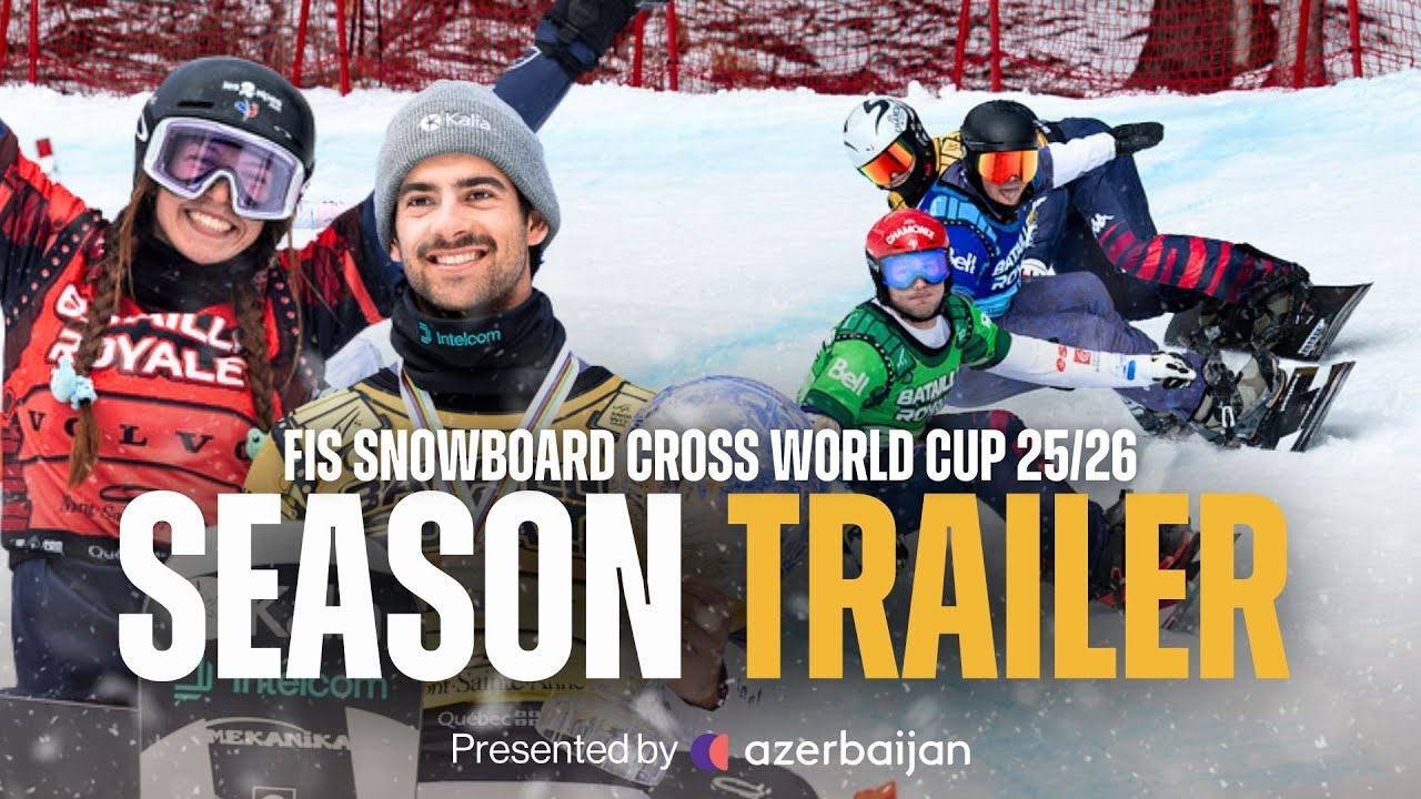FIS Snowboard Cross Season 2025/26 Trailer | FIS Snowboard