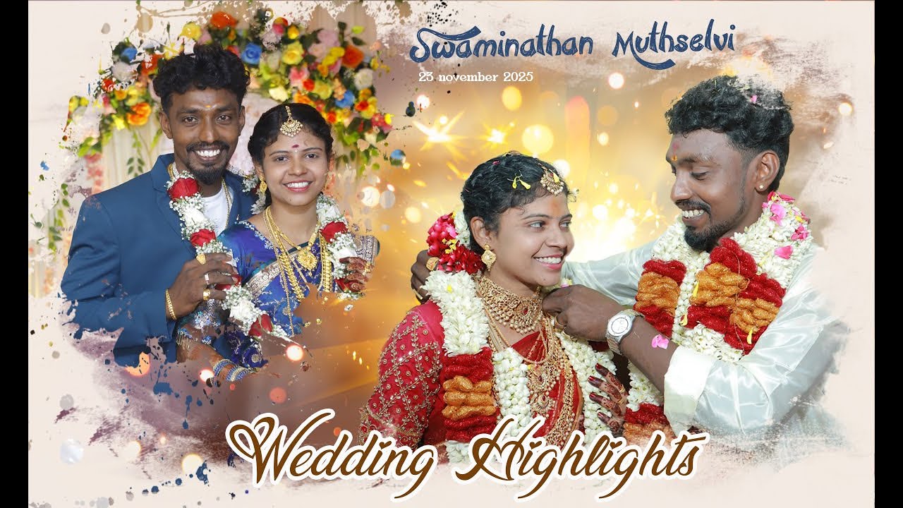 Swaminathan Weds Muthuselvi  | Wedding Highlights | Pitchivilai  North Street | JOE DIGITAL