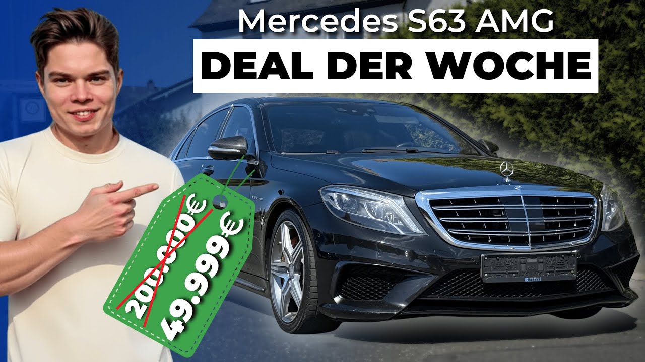 S63 AMG BILLIGER als NEUER GOLF GTI ❗️😍 - Deal der Woche #19