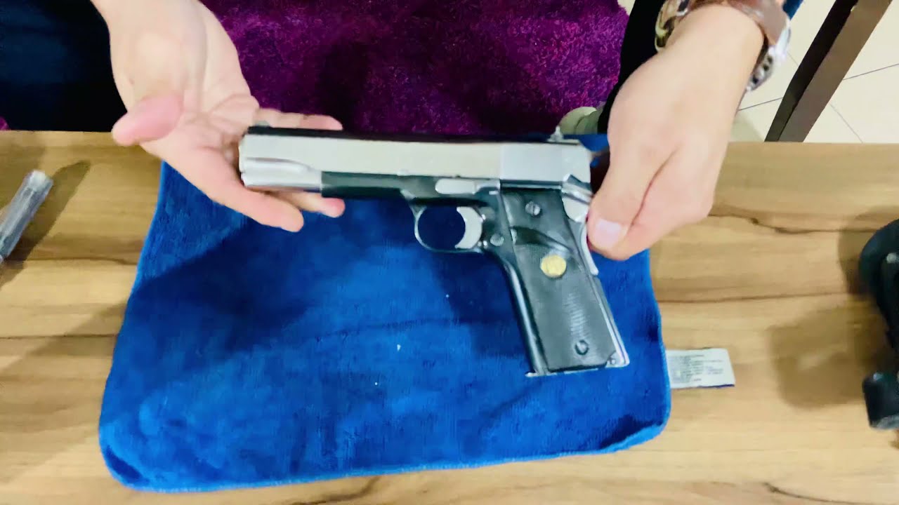 Arme , desarme y limpieza de .... Colt Goverment 0.38