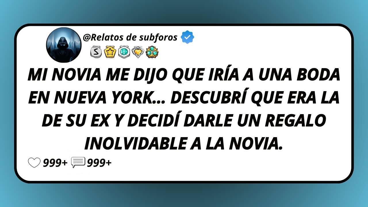 Mi Novia Me Dijo Que Iría A Una Boda En Nueva York… Descubrí Que Era La De Su Ex Y Decidí Darle...