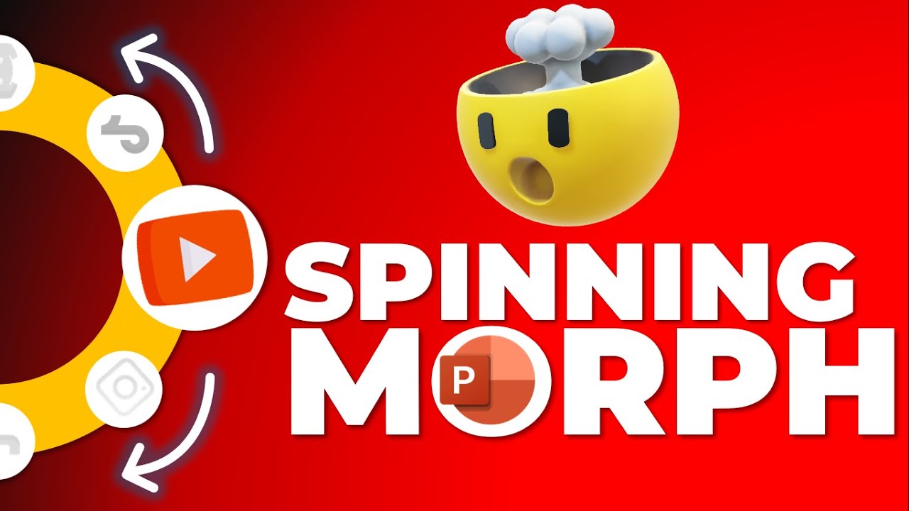 Как создать плавно вращающуюся панель в PowerPoint с помощью перехода MORPH