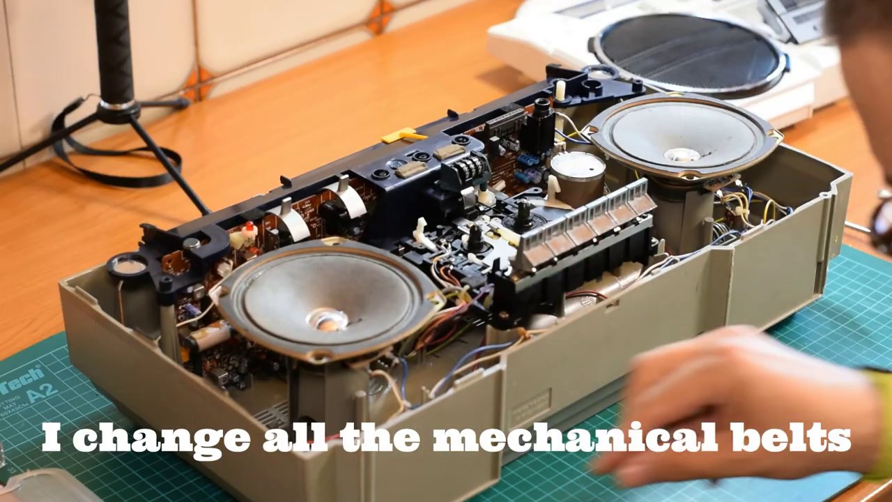 Sharp GF 5757 Boombox Complete Restoration - third part