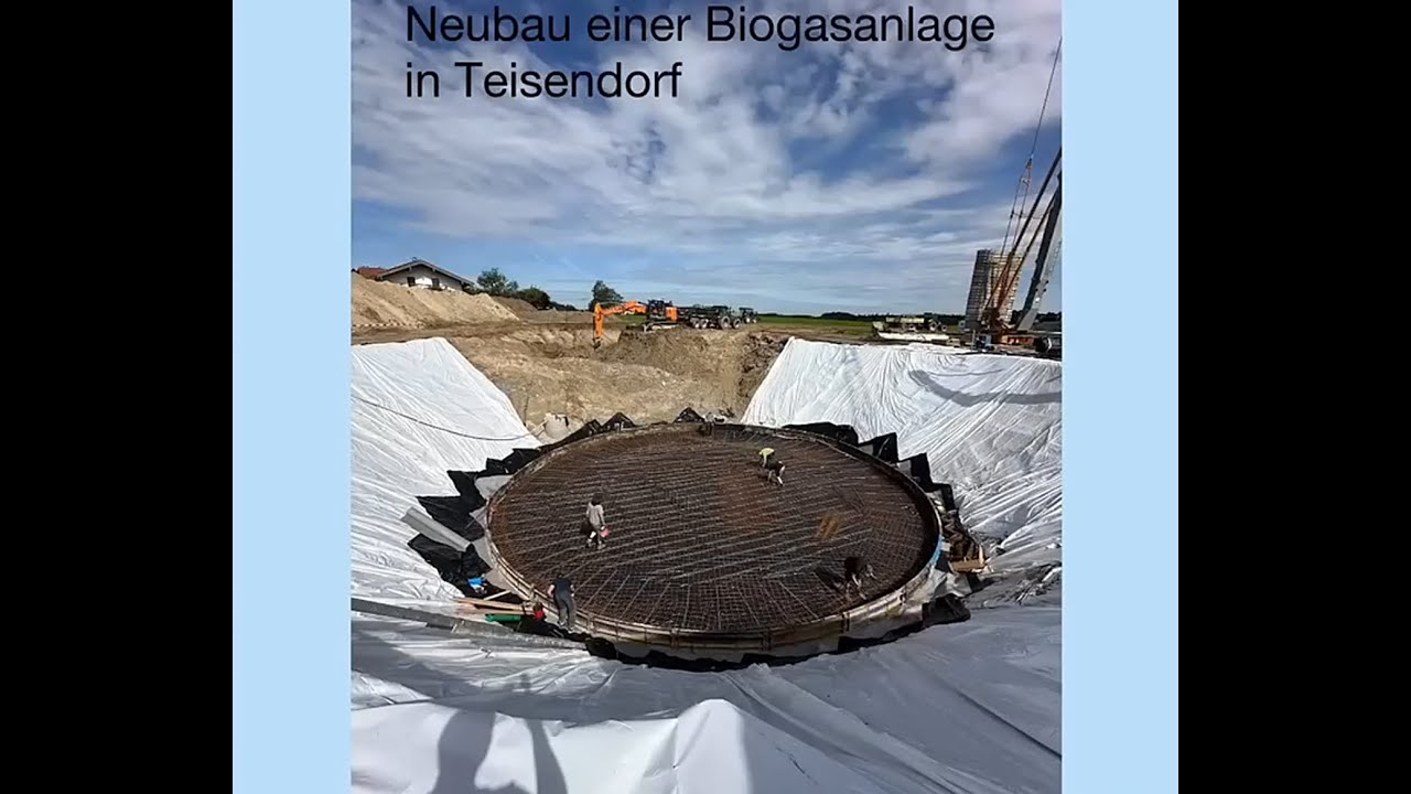 Neubau einer Biogasanlage in Teisendorf - Rembeck KG