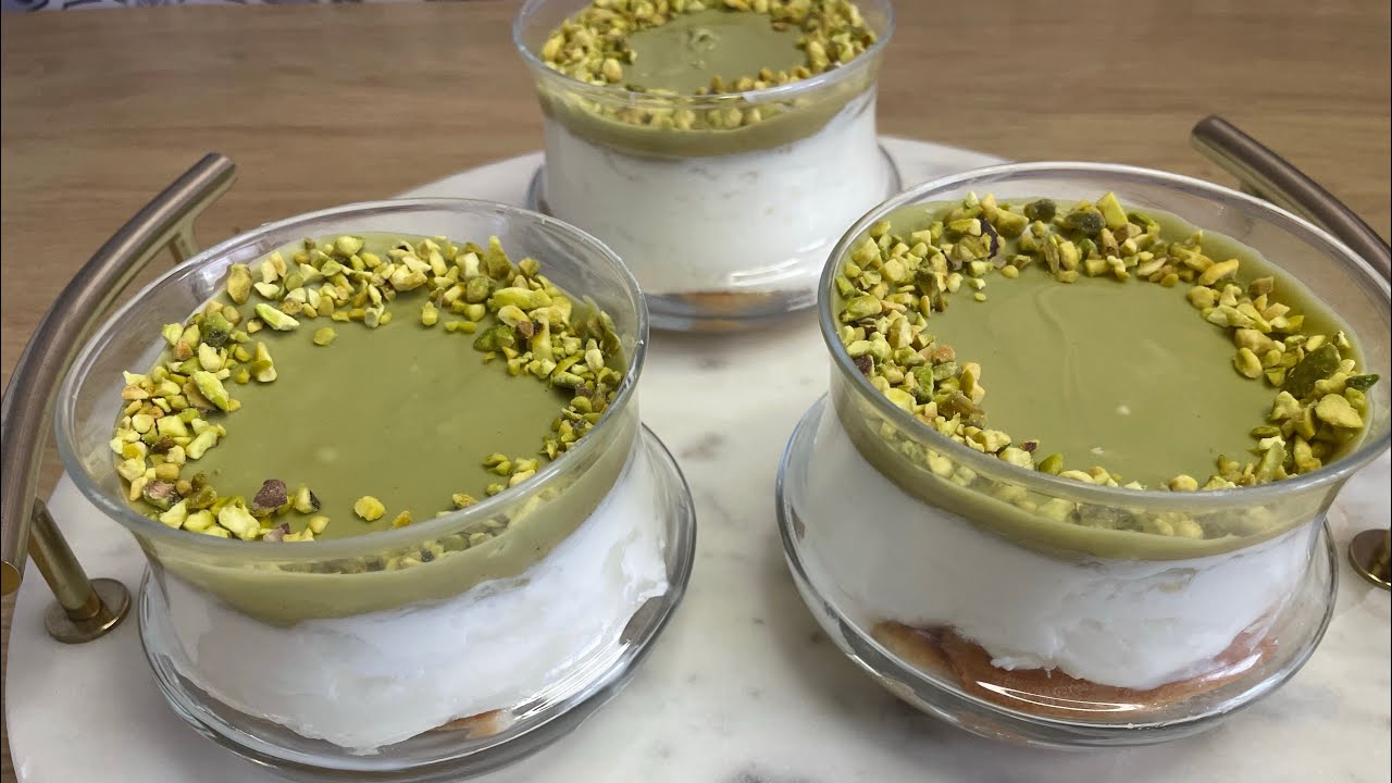 Verrines Pistache Ultra Gourmandes