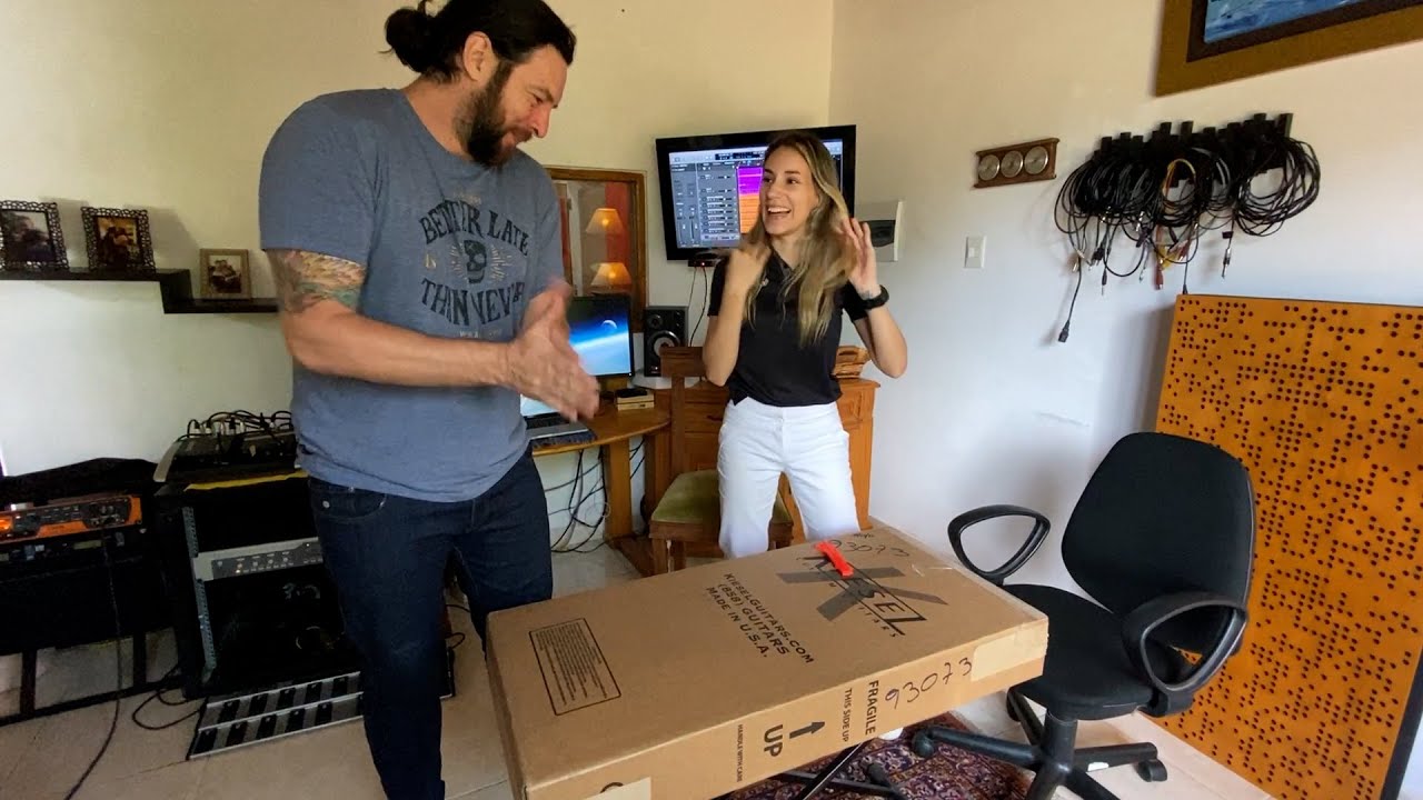 Kiesel Guitars Unboxing (Delos and Vader)