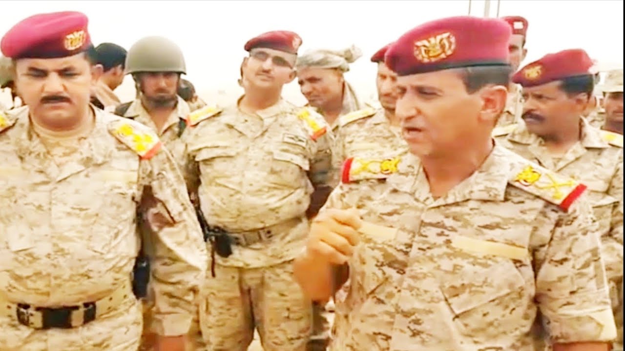 كلمة اللواء عبدالرب الشدادي لقوات الجيش الوطني مارب اليمن