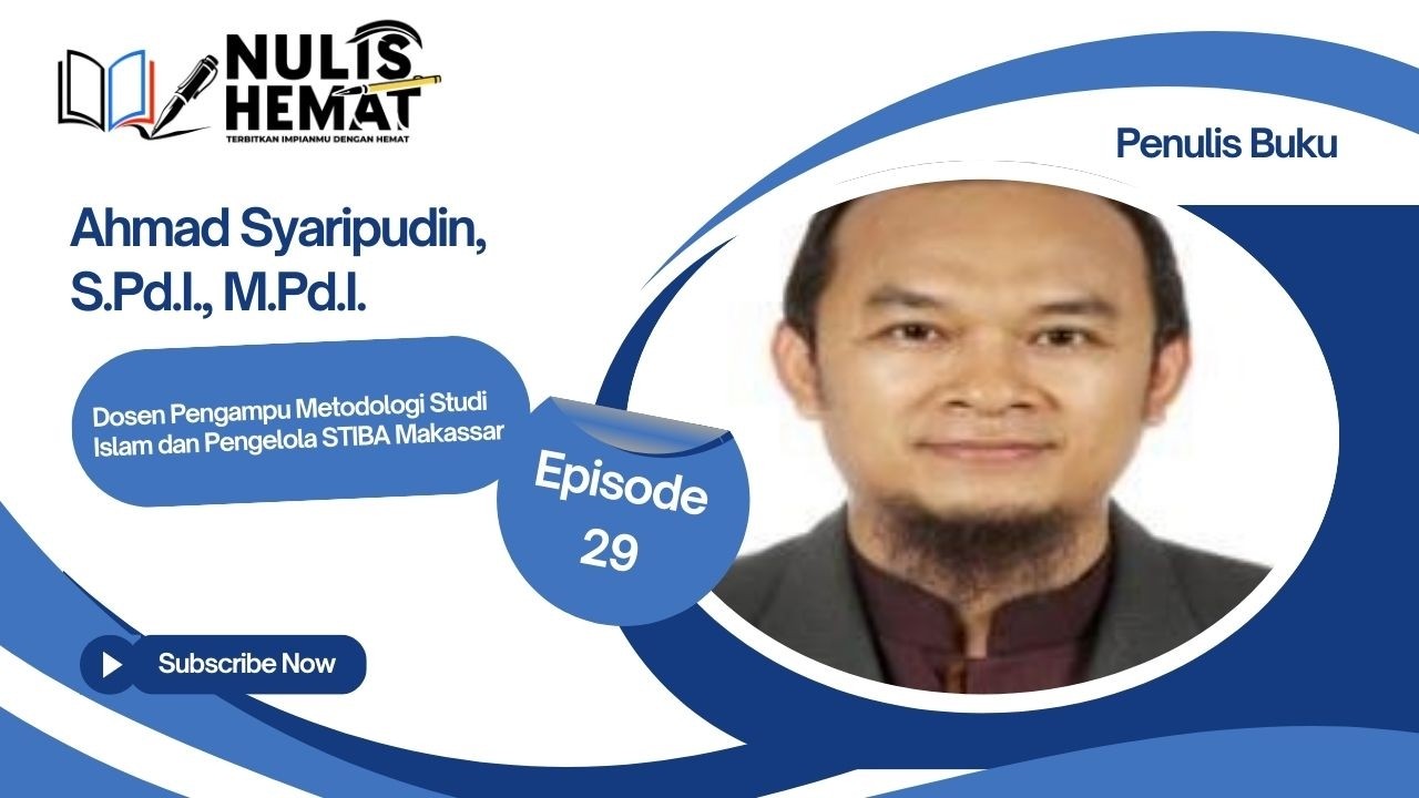 Biografi Penulis | Ahmad Syaripudin, S.Pd.I., M.Pd.I.
