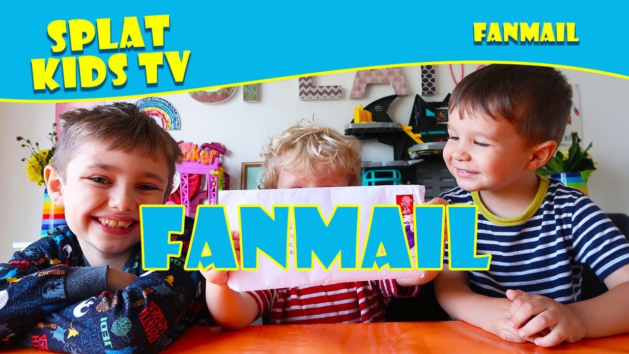 Opening Splat Kids TV Fanmail & Lego Cards