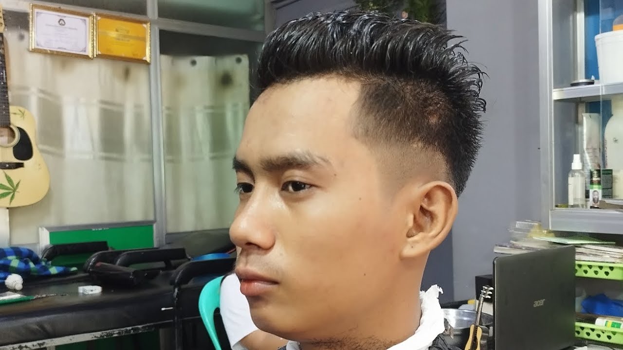 ဆံပင်ညှပ်နည်း (ပညာဒါန) day 3