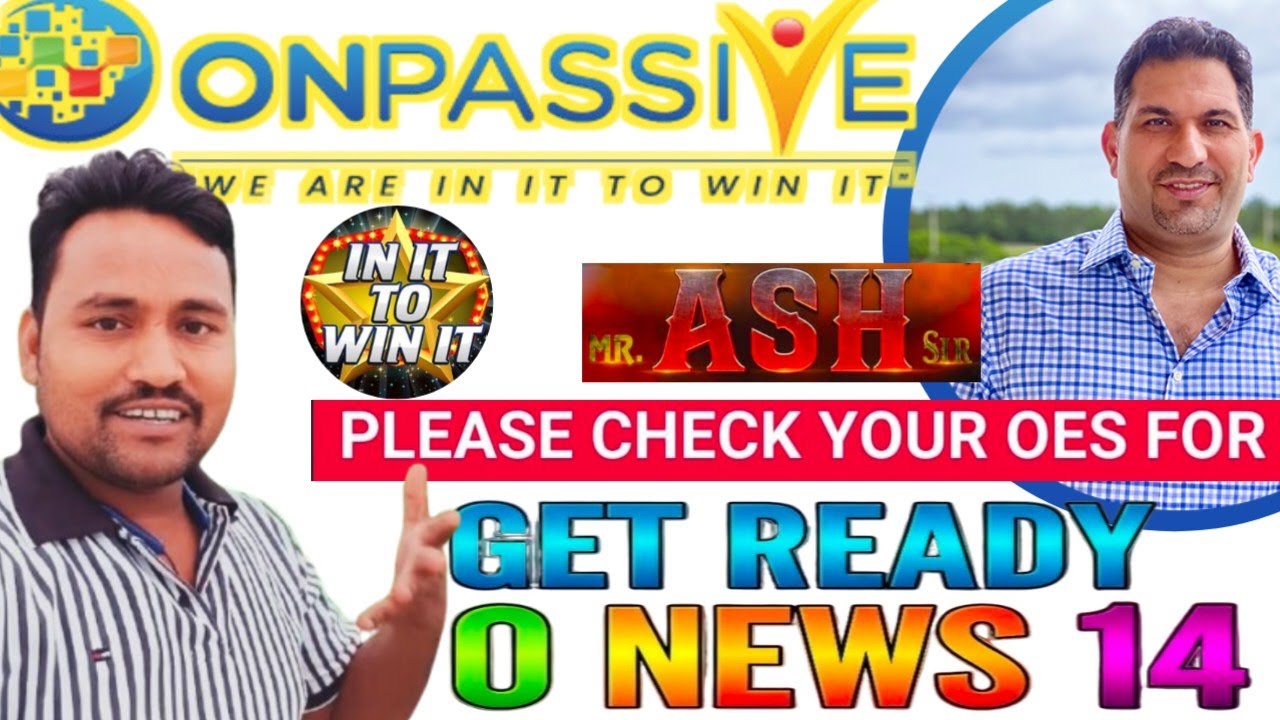 Onpassive All founder ✅ Importent Update #op #yt #onpassive_live_today #trending @ONPASSIVE #viral 