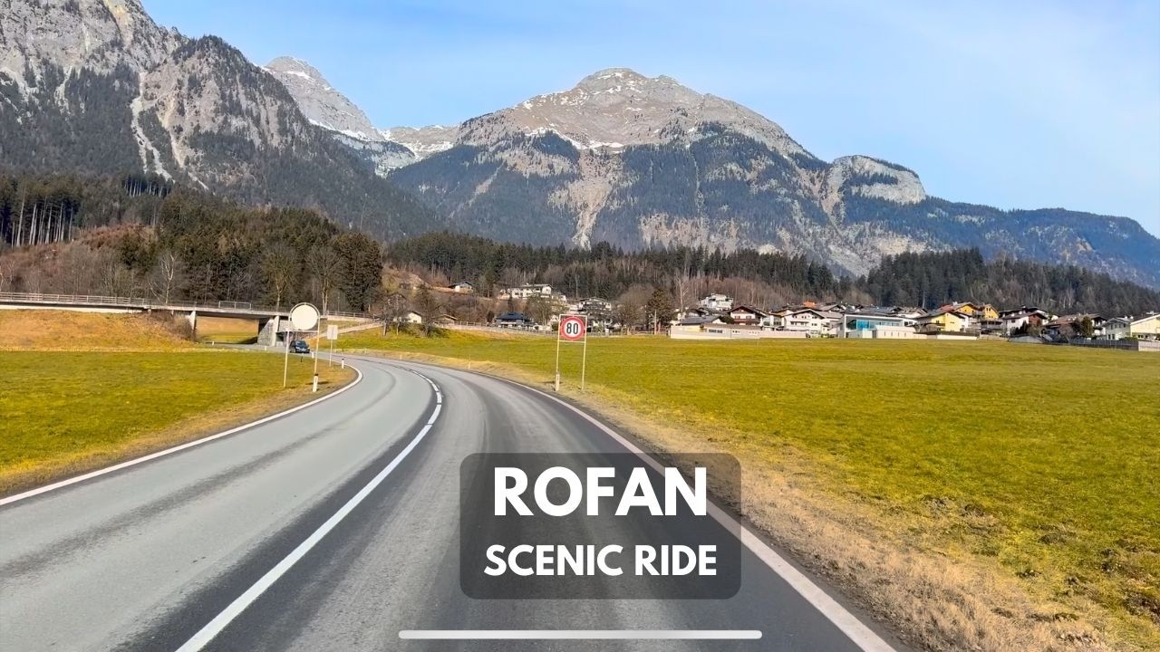 🇦🇹 Taking you to a Rofan Ski Resort | Scenic Alpine Ride | Tirol, Austria