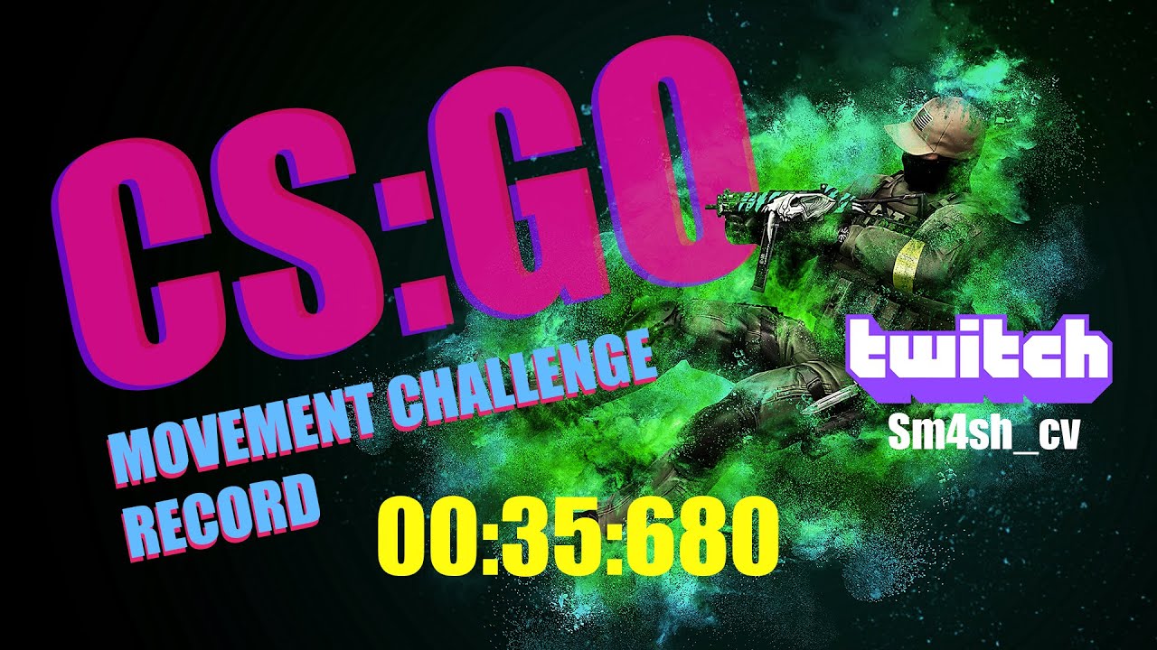 CS:GO Movement Challenge Record 00:35:680 (Dust 2)